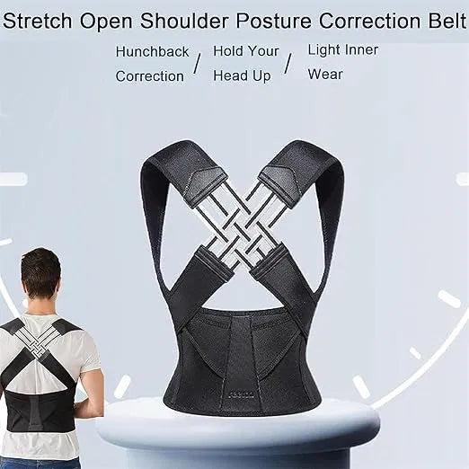 Adjustable Back Posture Corrector/ Slouching Relieve Pain Belt Women Men